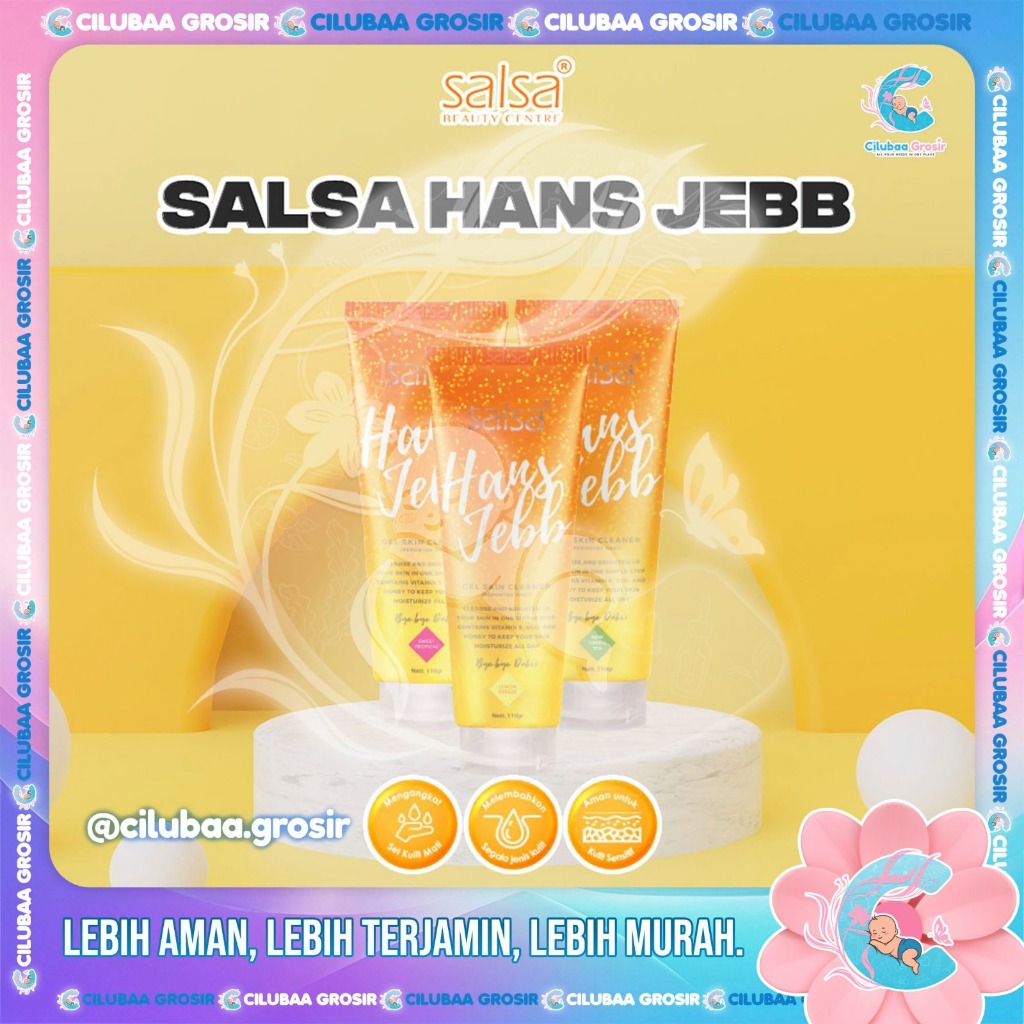 SALSA Hans Han's Jebb Gel Skin 110gr || Green Tea || Lemon Breeze || Sweet Tropical