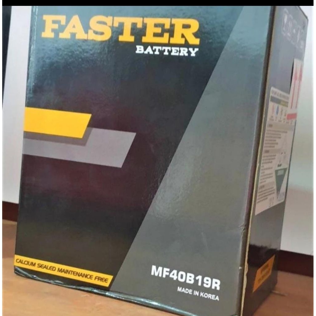 aki kering Faster MF Ns40Z 40B19R