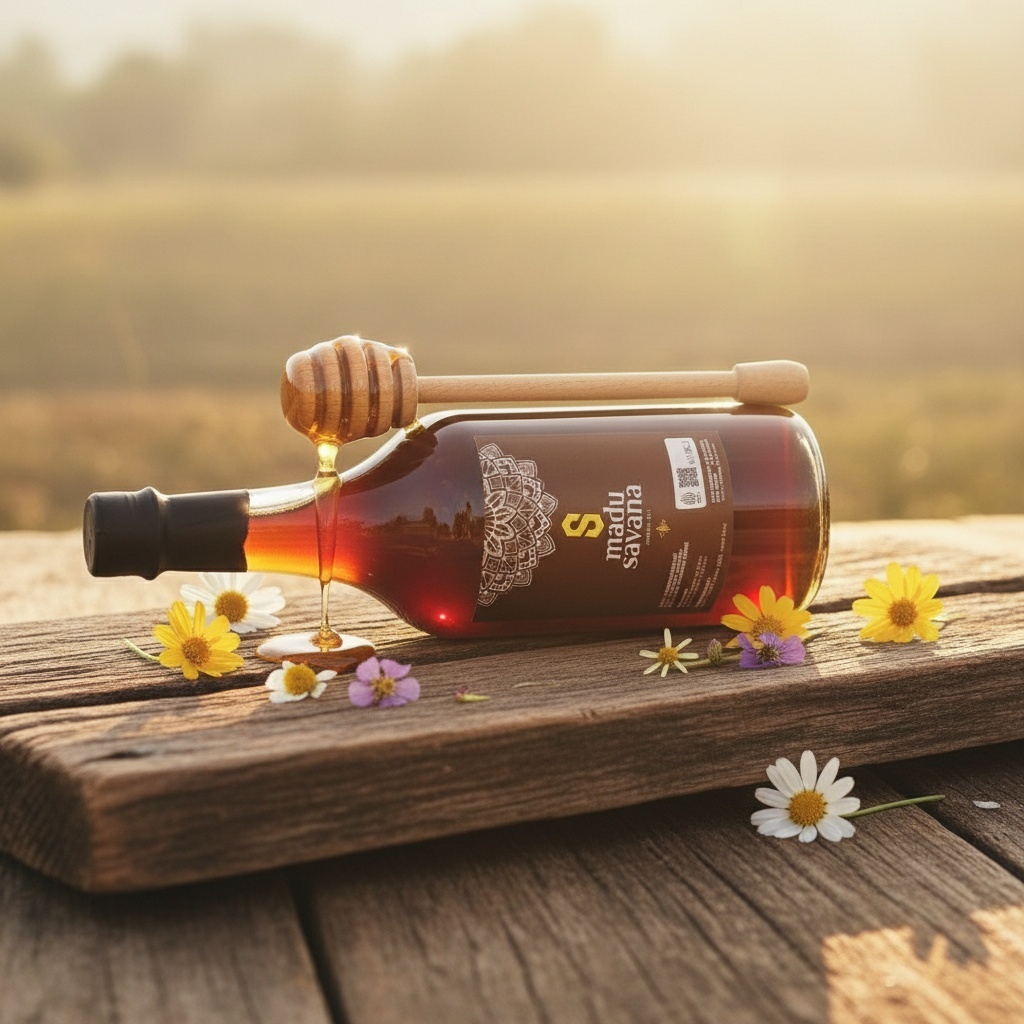 

Madu Klanceng Premium 1kg Pure Raw Honey Savana