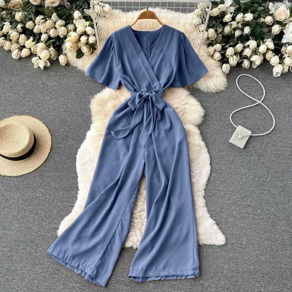 { THABI } MC LONG JUMPER ROSSA /JUMPSUIT WANITA / JUMPSUIT KOREAN STYLE / JUMSUIT WANITA / JUMPSUIT 
