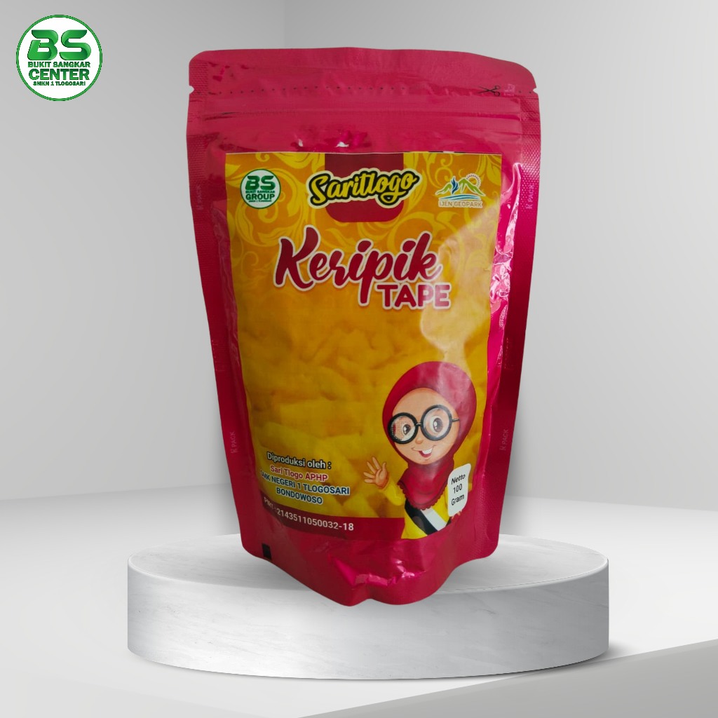 

Keripik Tape Saritlogo – Camilan Khas dengan Rasa Manis & Renyah (100gr)