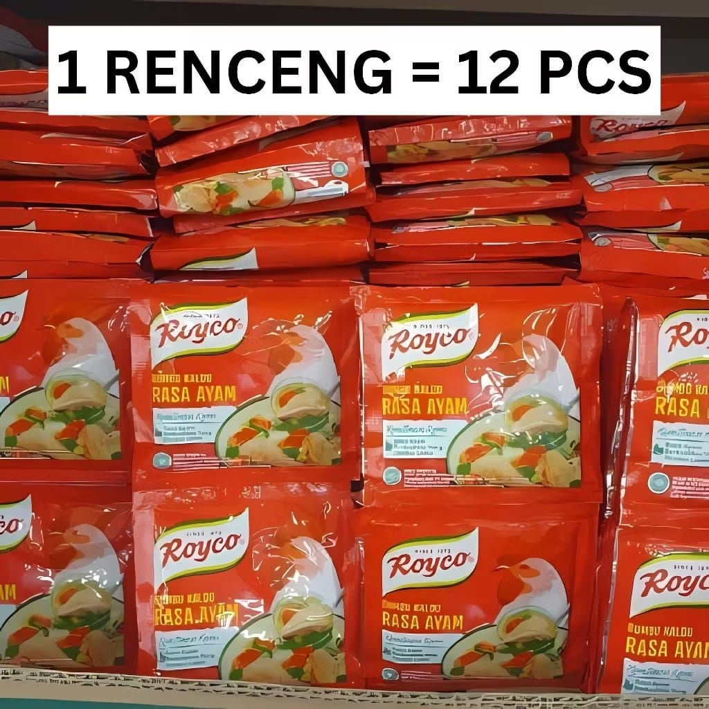 

Royco Bumbu Penyedeap Sachet Kaldu Ayam Sapi 9gram
