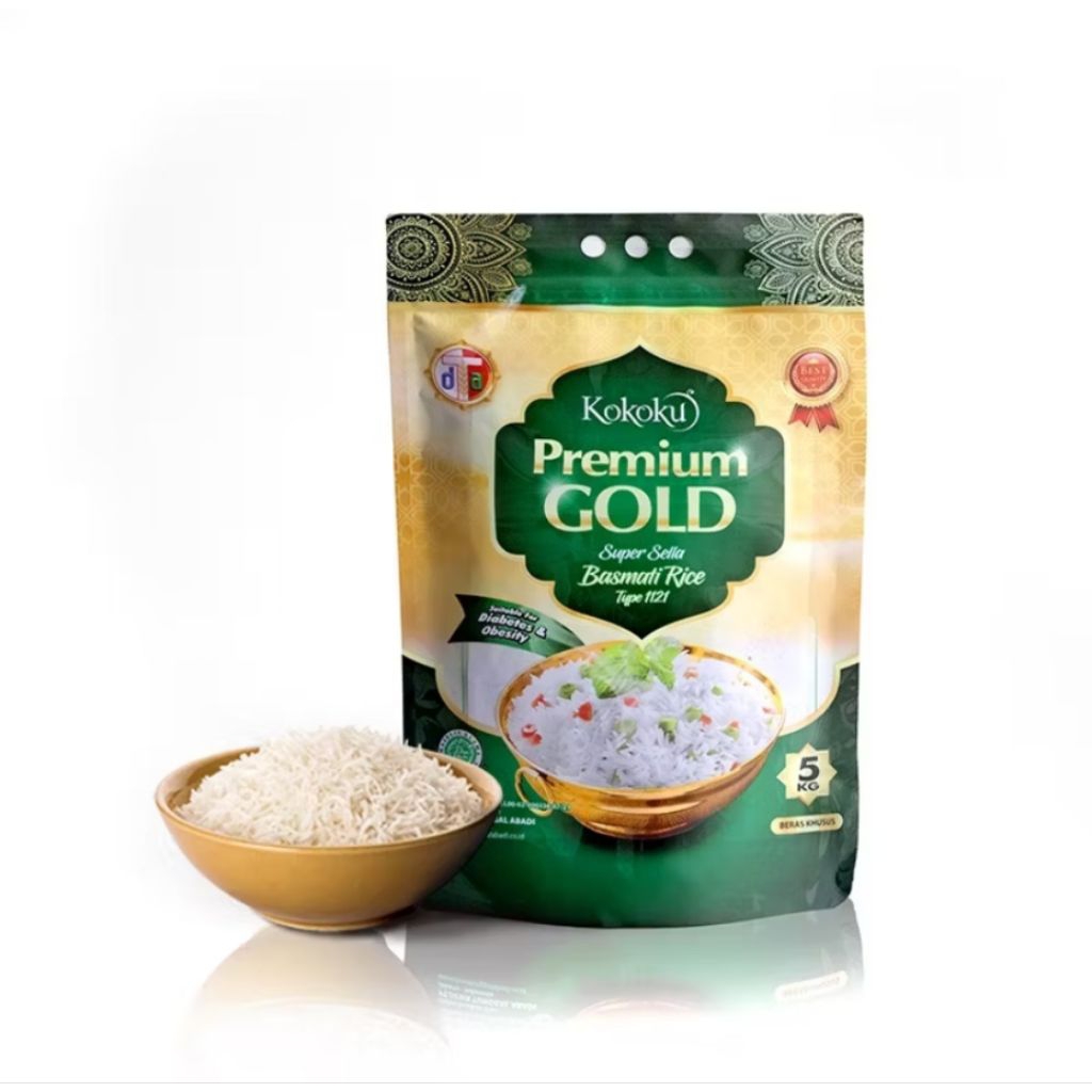 

Beras Basmati Super Sella 5Kg Kokoku Basmati Rice
