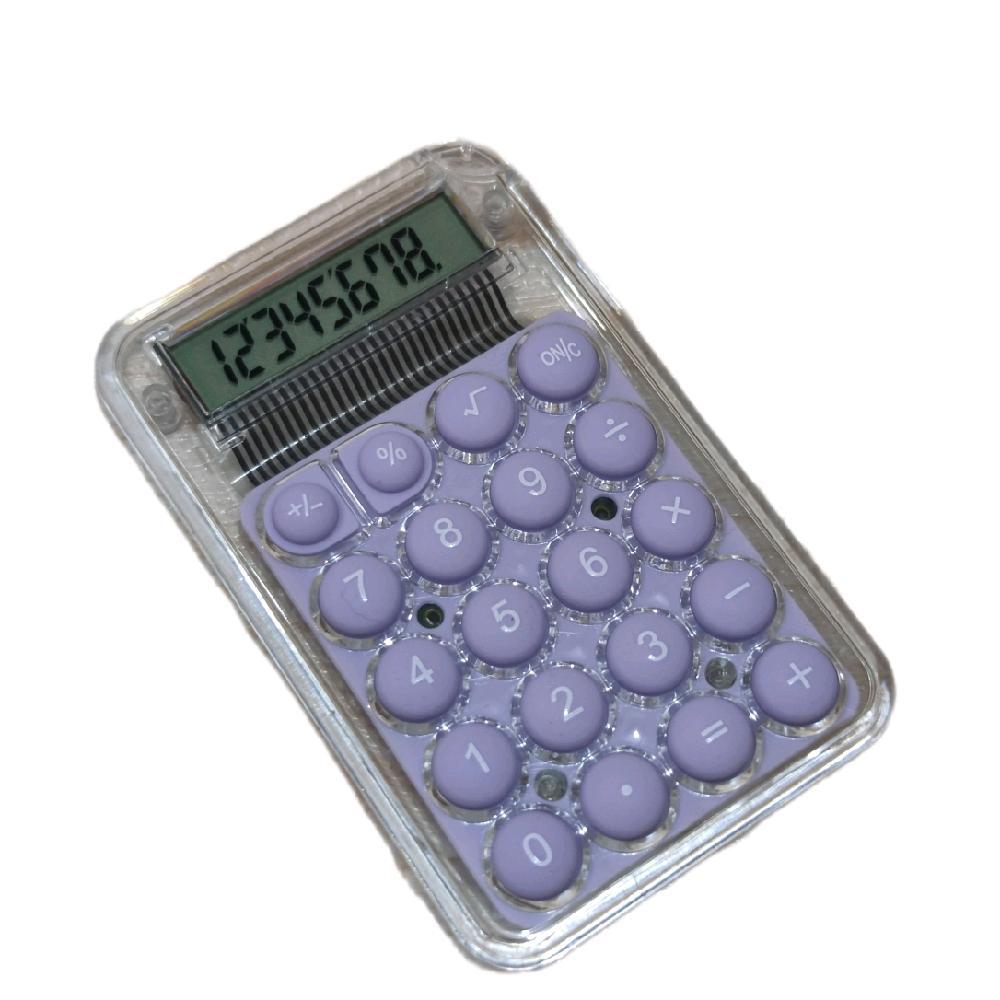 

kalkulator - calculator - saku - mini - dagang - 8digit - transparan - Mr