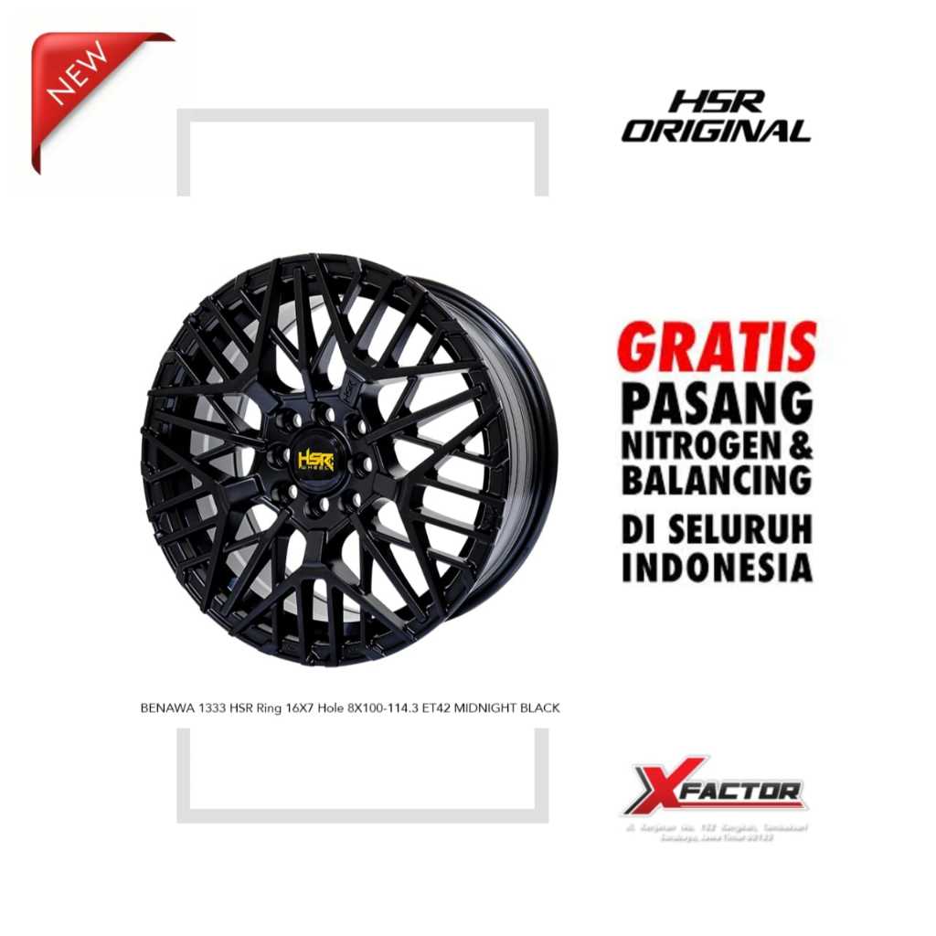 VELG MOBIL R16 HSR BENAWA R16X7 H 4X100 - 4X114,3 ET42
