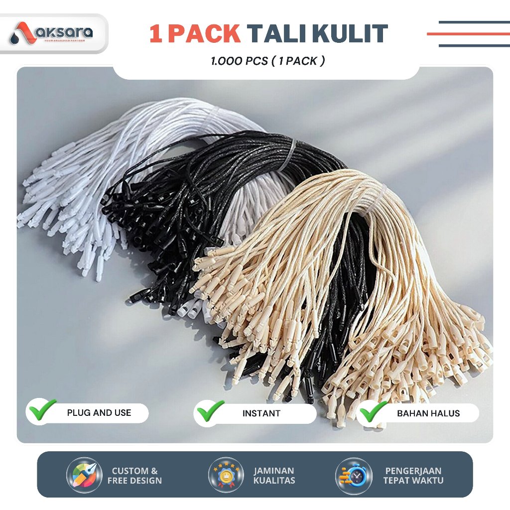 

Tali Hangtag Premium Import Dari bahan Katun 1000pcs( 1pack)