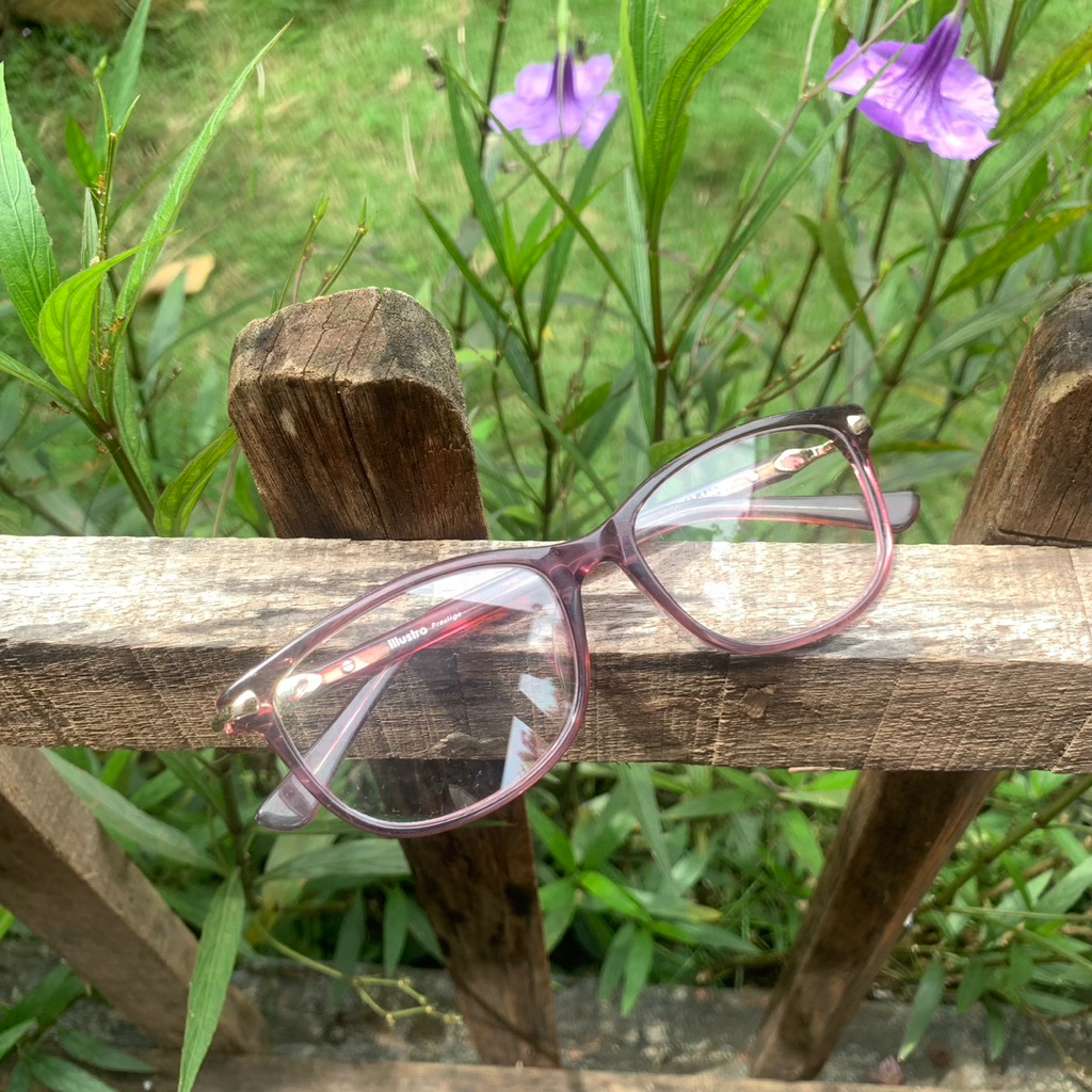 kacamata illustro 2nd (lensa normal)