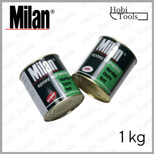 MILAN LEM EPOXY RESIN + HARDENER 2KG @ 1KG - EPOXY GLUE 2 KG @ 1 KG