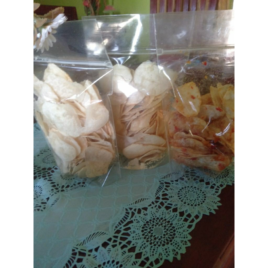 

kripik talas renyah gurih kemasan 1000gram