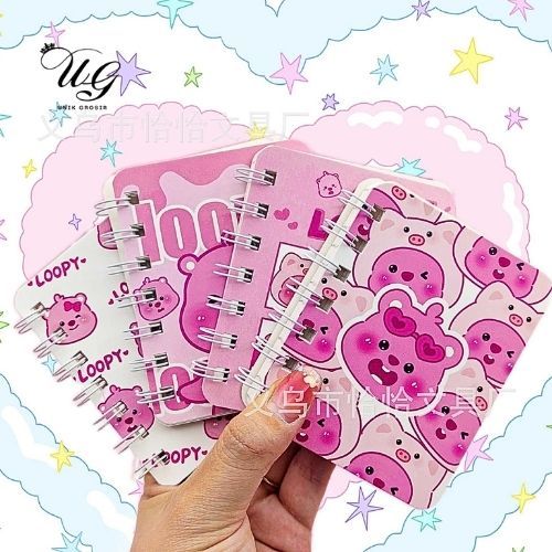 

BUKU BINDER SPIRAL A7 LOOPY BK-2031 NOTEBOOK BINDER LOOPY LUCU MURAH