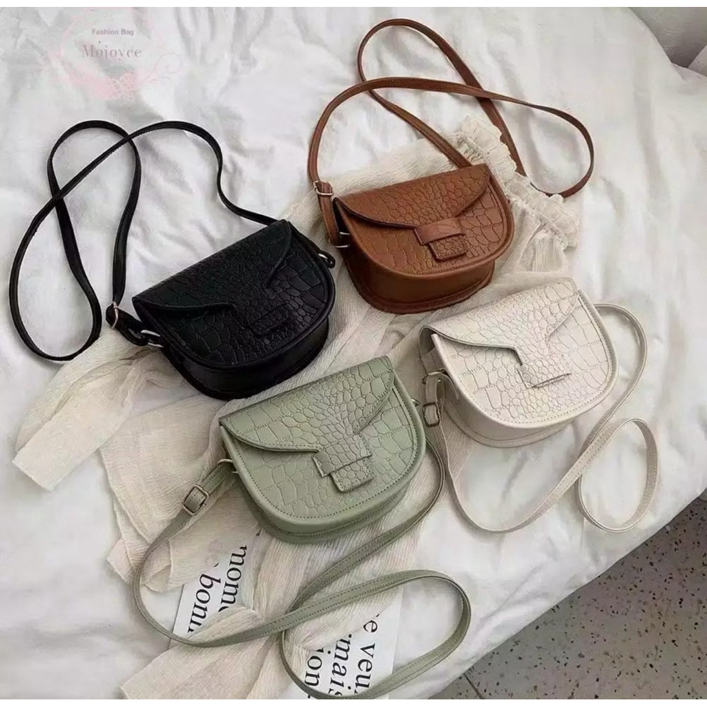 Tas Wanita LOLY Croco | Tas Selempang Wanita Murah