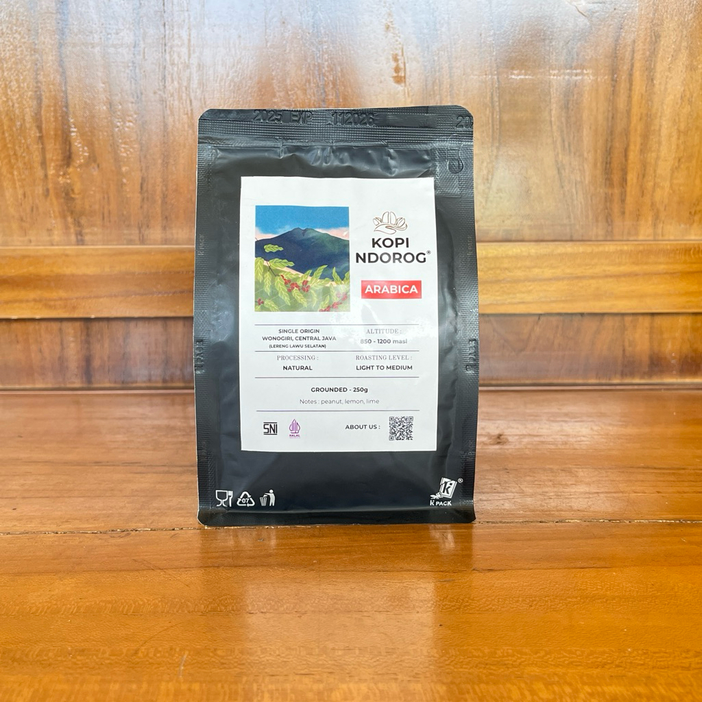 

Ndorog Kopi Arabika Wonogiri 250g