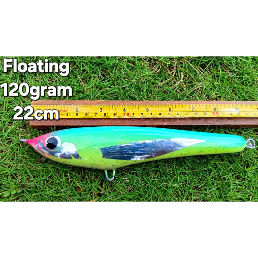 Stickbait floating 120gram GLOW IN THE DARK