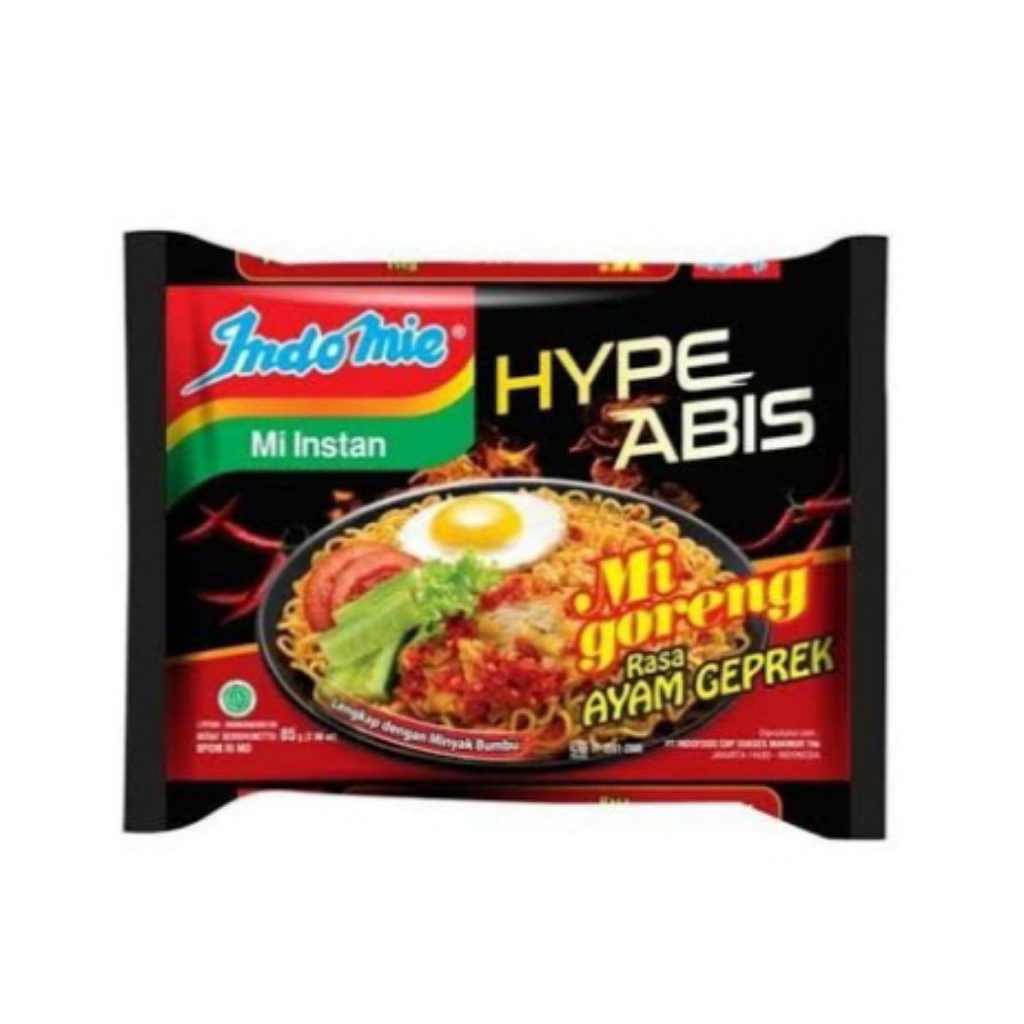 

indomie goreng ayam geprek