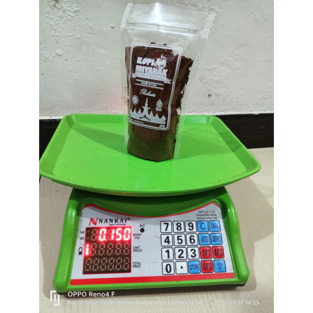 

kopi Miyanak 150 gram (kopi bubuk asli Lampung)