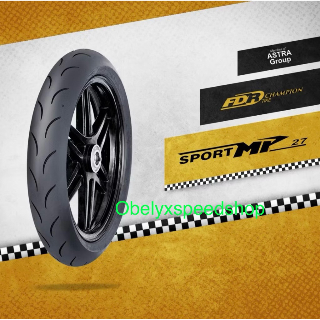BAN FDR TL SPORT MP27 100/80 ring 14 Ban Motor "TUBELESS" RACING