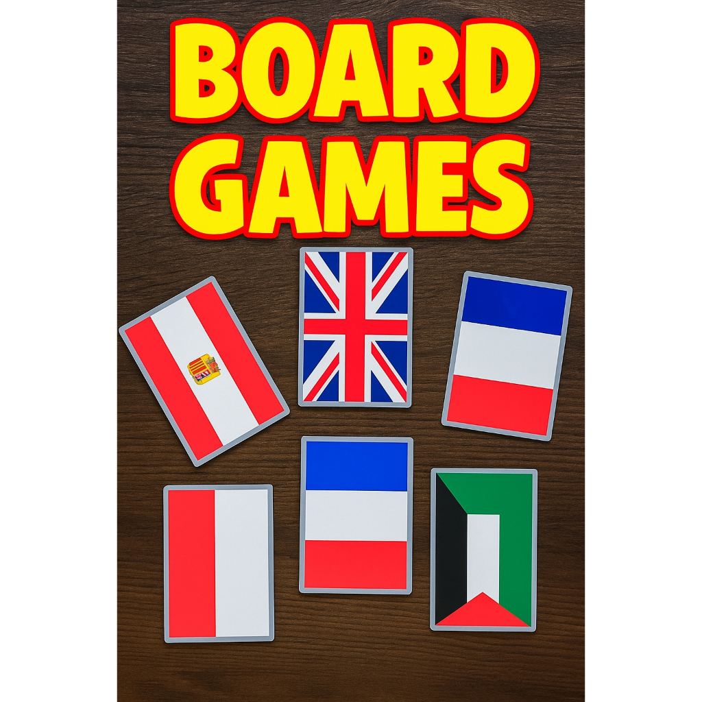 Mainan Edukatif Anak – Tebak Kartu Negara / Tebak Gambar Bendera Dunia