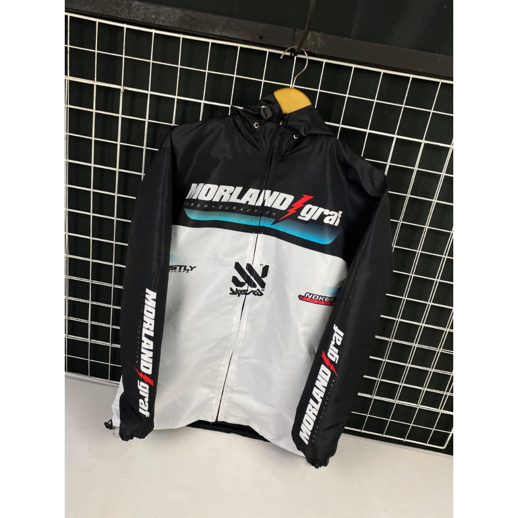 JAKET TASLAN RACING WATERPOOF BEBAS REQUEST DESIGN