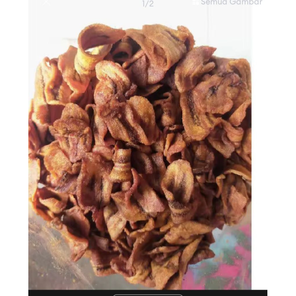 

Sale pisang kriuk Rasa manis berat 250gr&500 gr