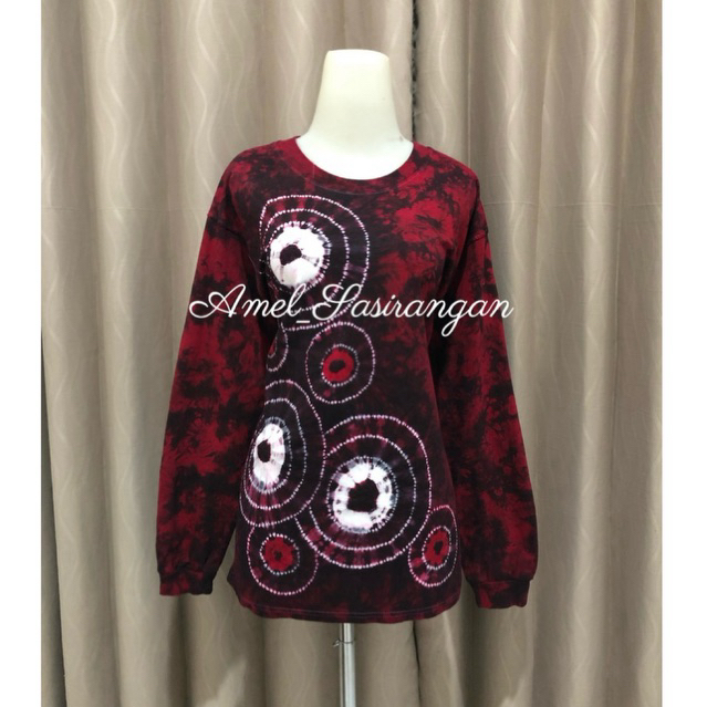 Kaos Sasirangan Banjar merah putih edisi kemerdekaan 17 agustus size XL by amel_sasirangan