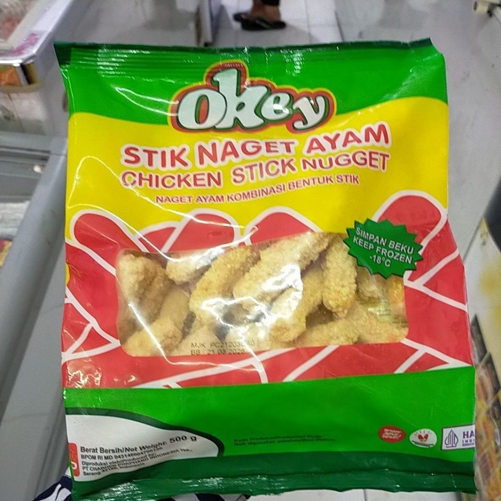 

nugget/naget okey stick 500g
