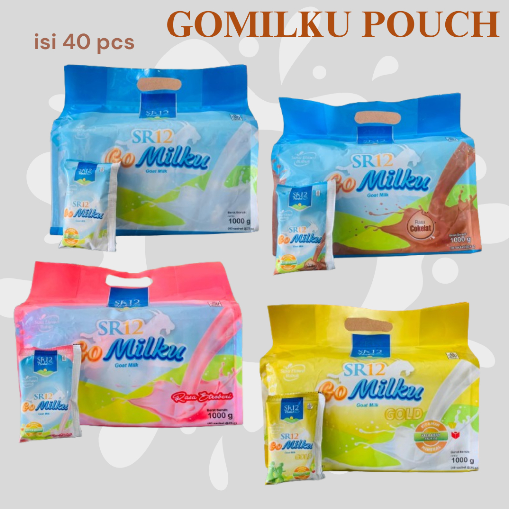 

Gomilku Sachet SR12 Susu Kambing Etawa Isi 40pcs