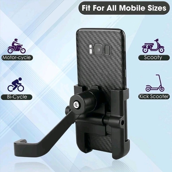 Holder Hp Besi Motor Ojol/Holder Ojol Spion Full Besi