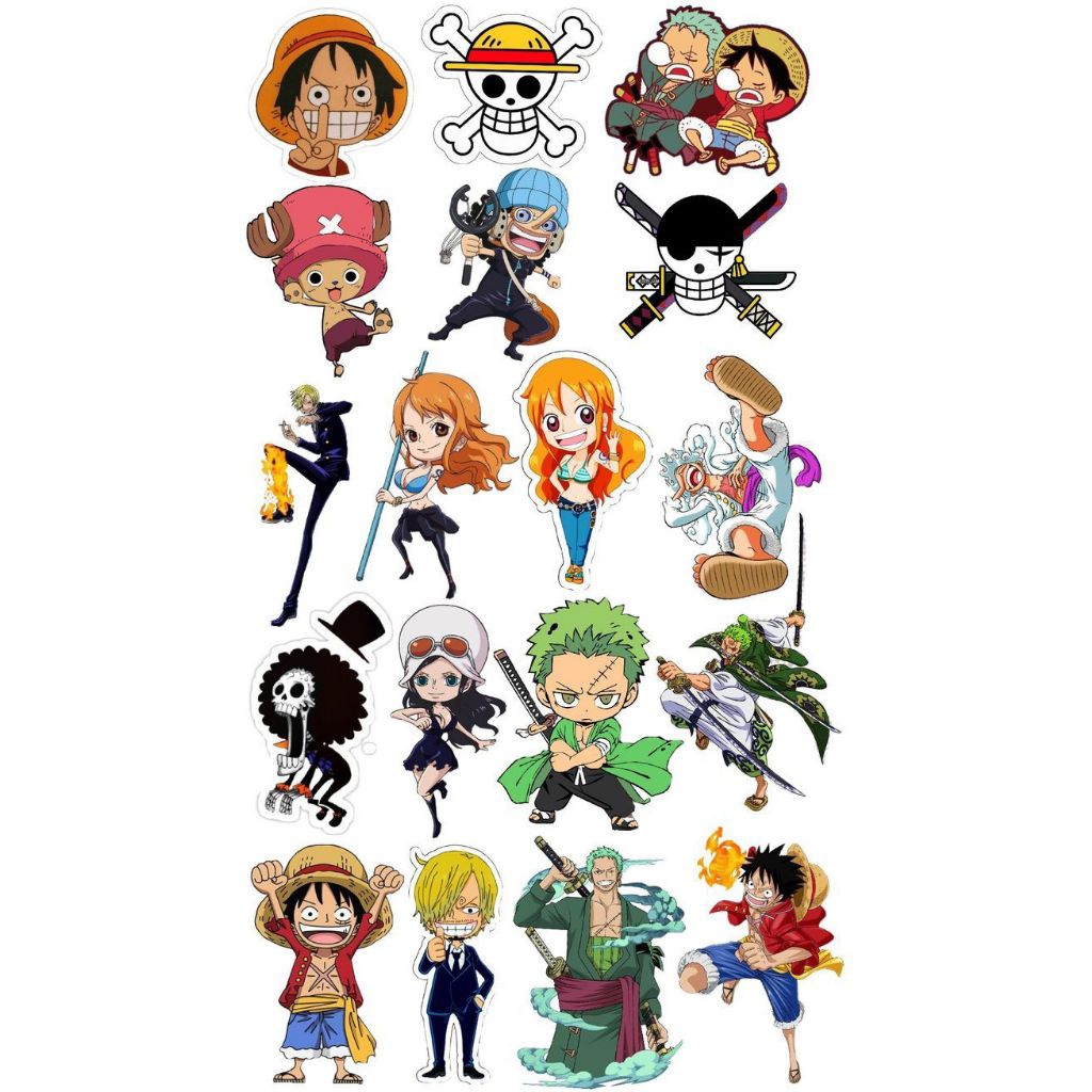 

STIKER ONE PIECE LUCU DAN KEREN