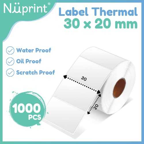 

NUPRINT Label Sticker Thermal 30 X 20 isi 1000