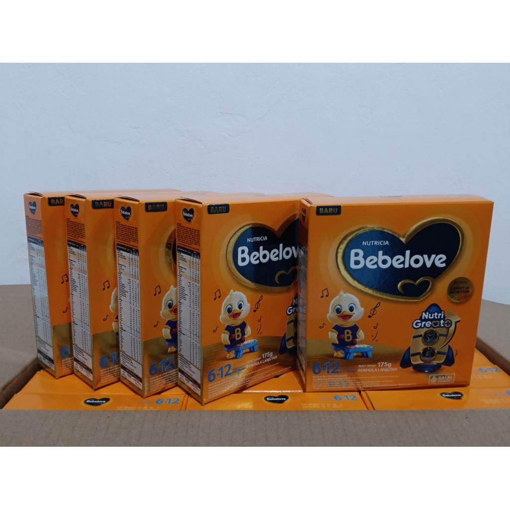 

susu bebelove 2 usia 6-12 bulan 5 PCS 175 gr exp 27