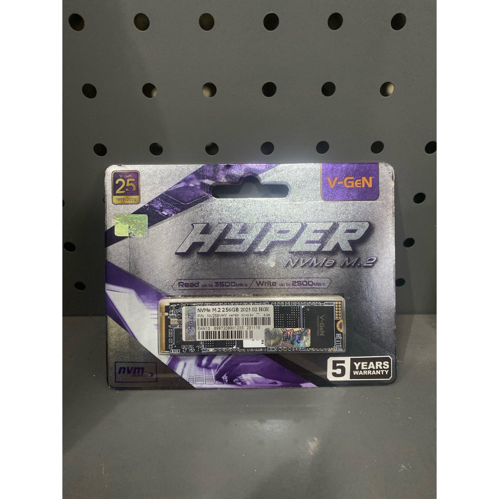 SSD M.2 NVMe 256GB Hyper V-GEN