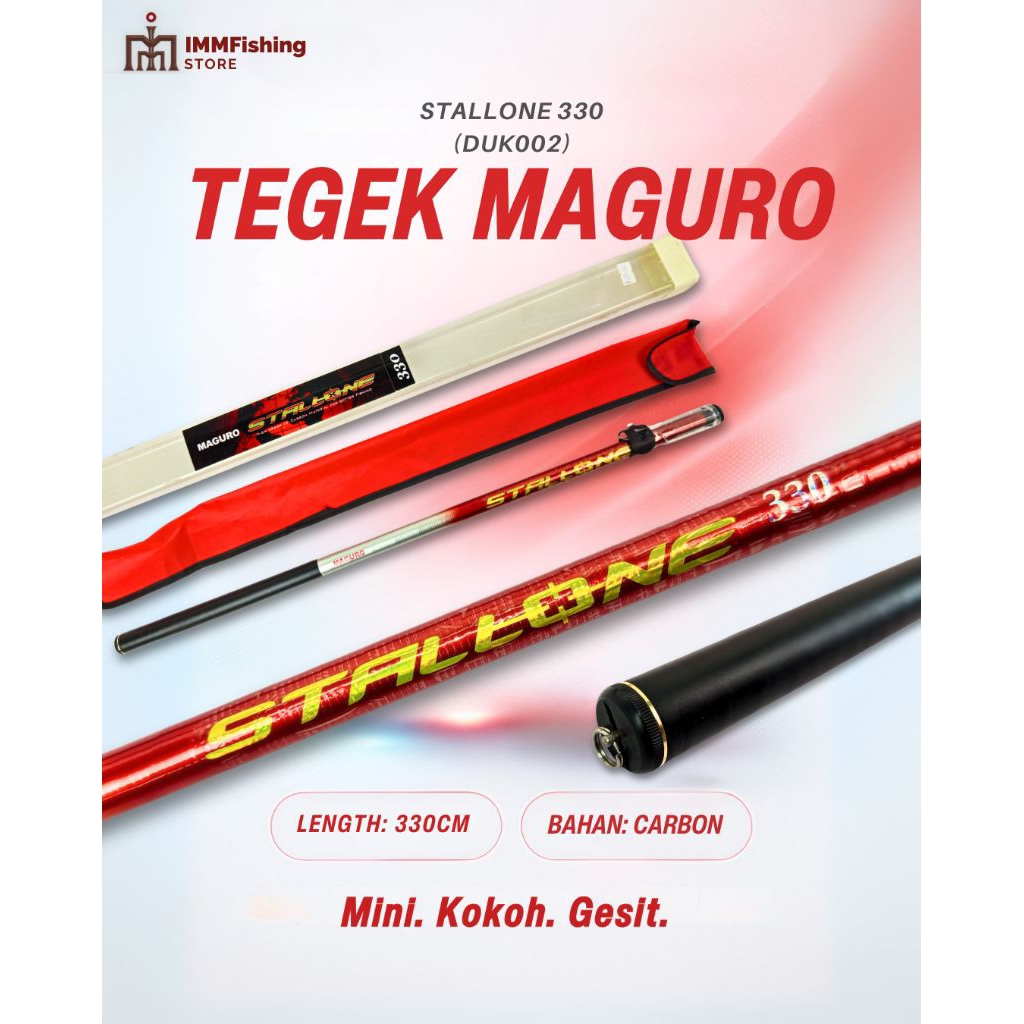 TEGEK MAGURO STALLONE | Tongkat Pancing