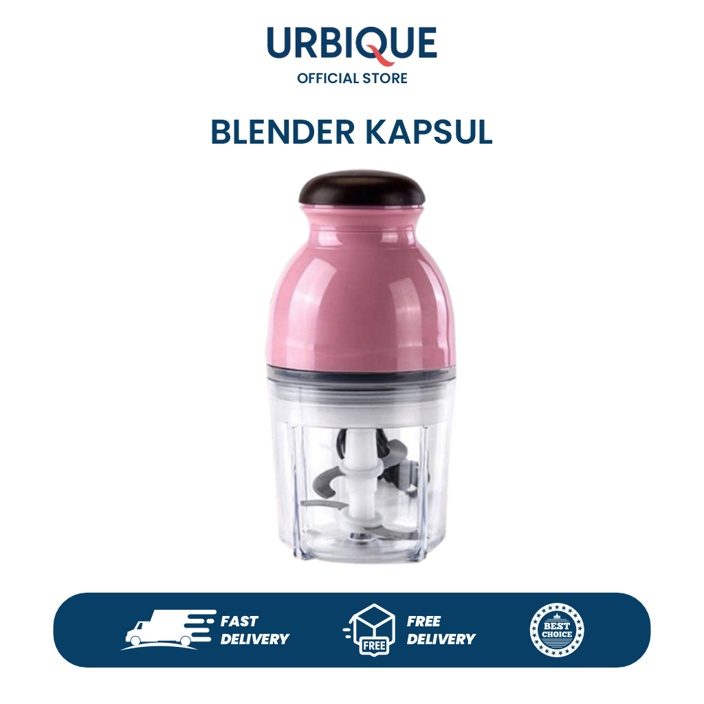 Blender Portable Capsule Cutter Original - Penggiling Daging & Bumbu - Praktis & Hemat Listrik