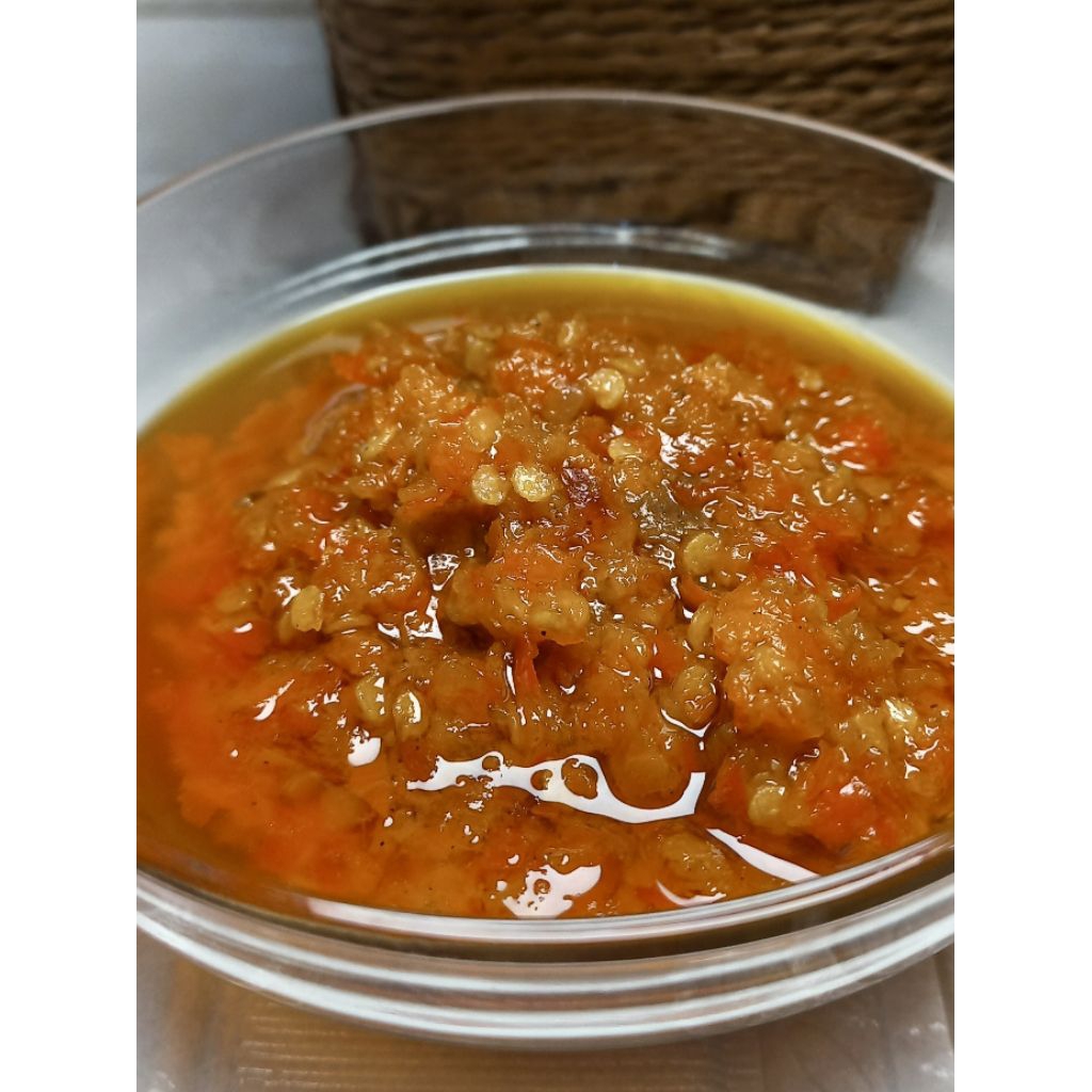 

Sambal Bawang Full Cabe Rawit Merah tanpa campur Berat 150 Gram