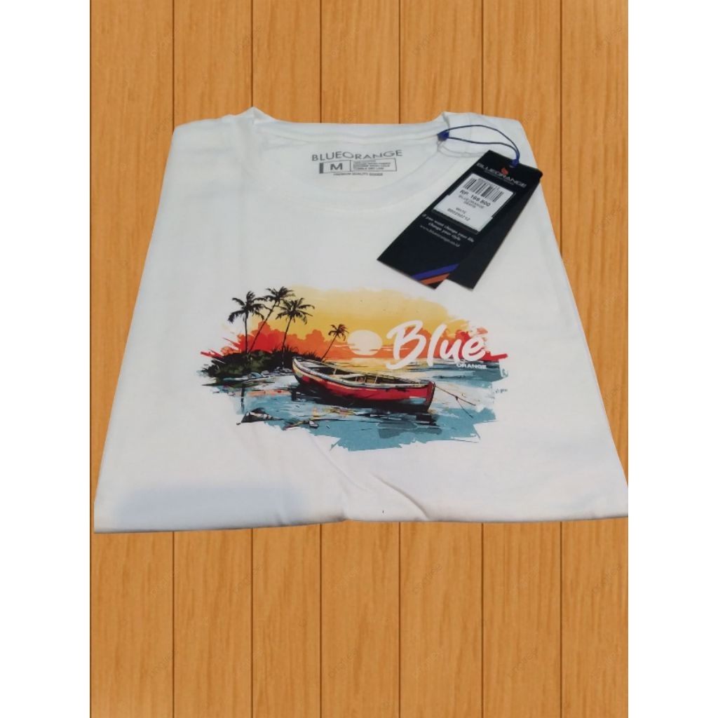 Kaos Blue Orange Original Terbaru