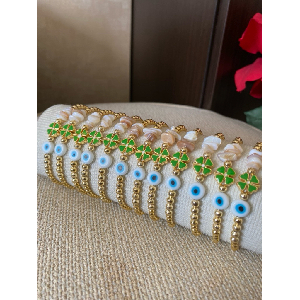 gelang etnik Turki - mata biru