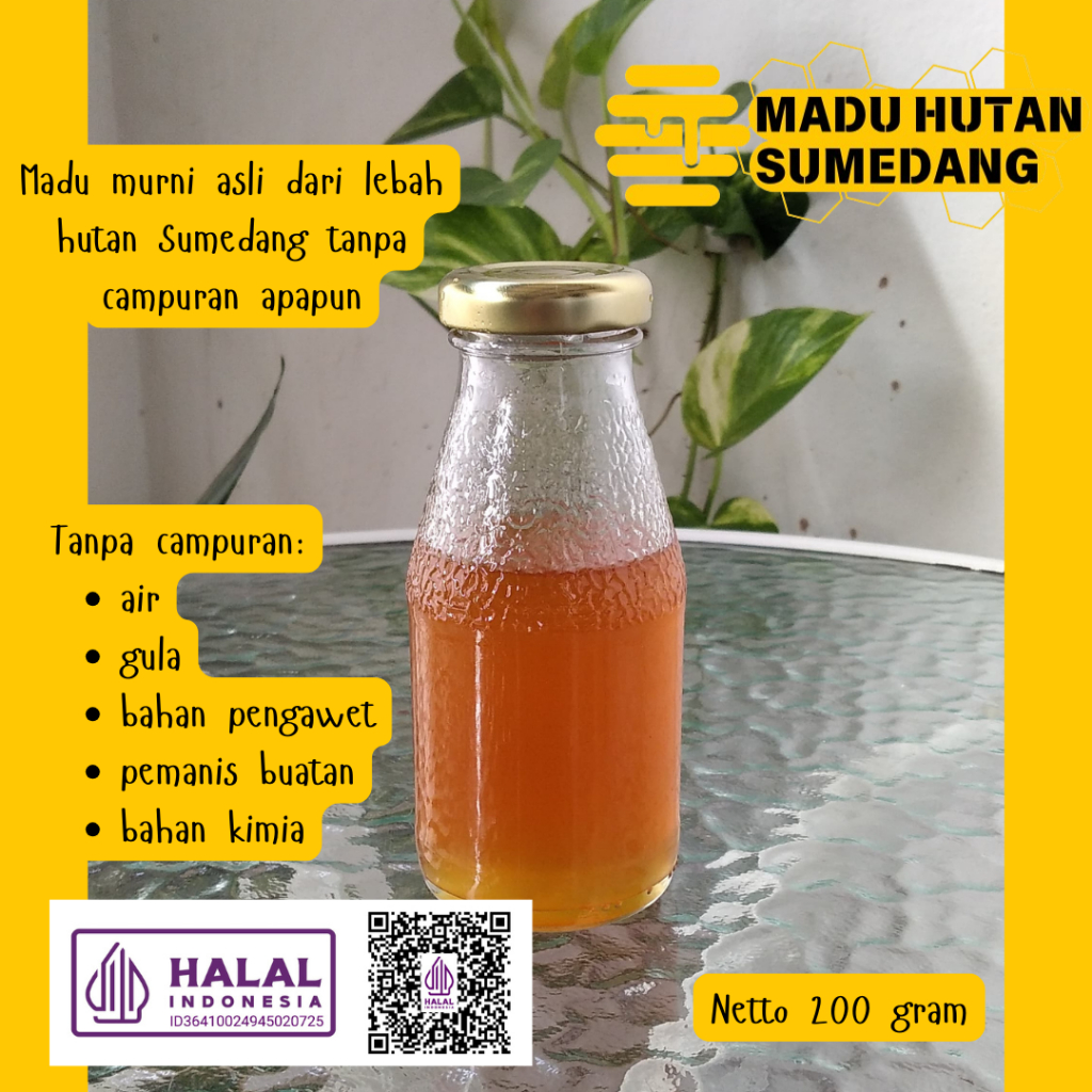 

Madu Hutan Sumedang Madu Asli Madu Murni Tanpa Campuran Apapun Madu Hutan Asli 100% Ukuran 200gram