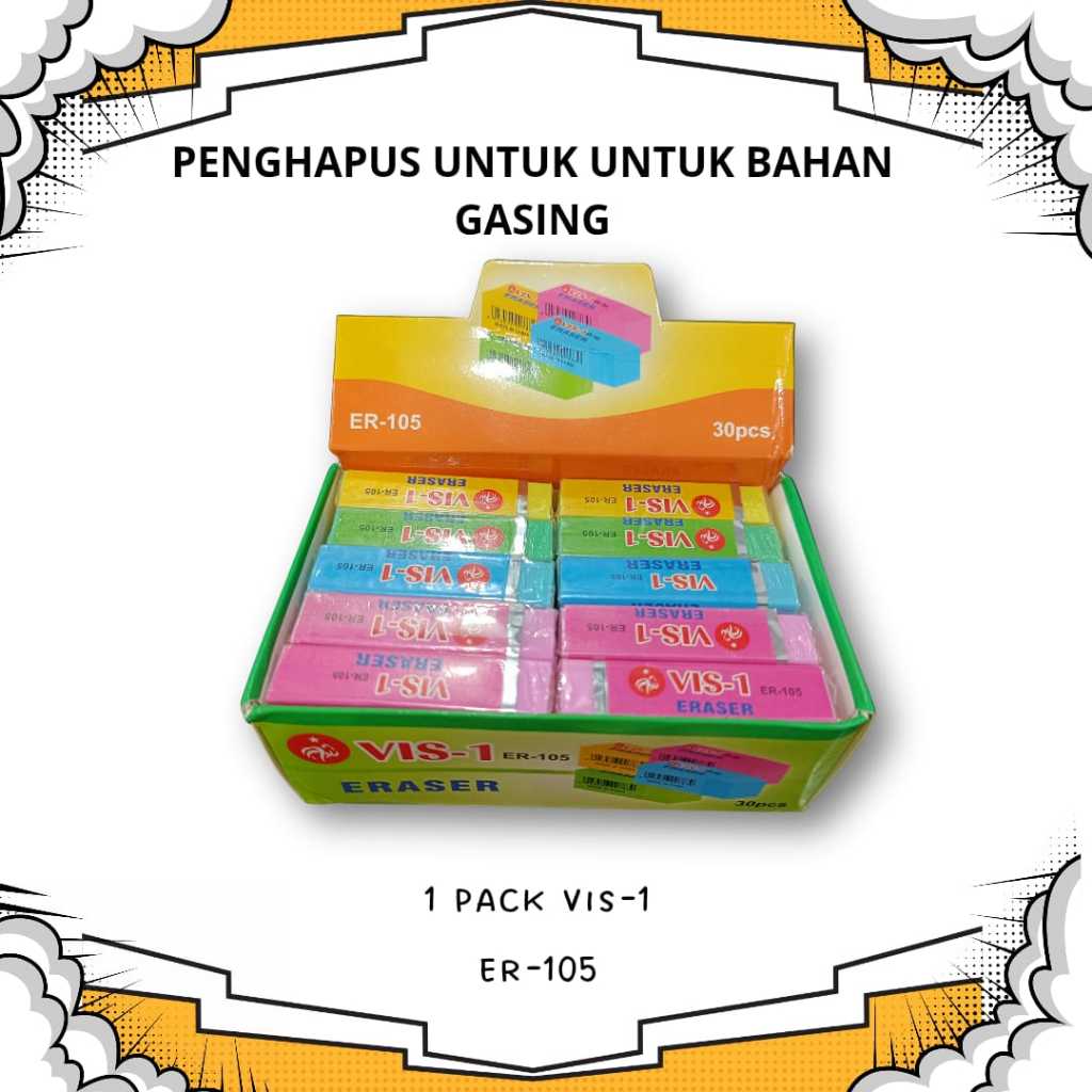 

vis-1 penghapus ER-105 panjang