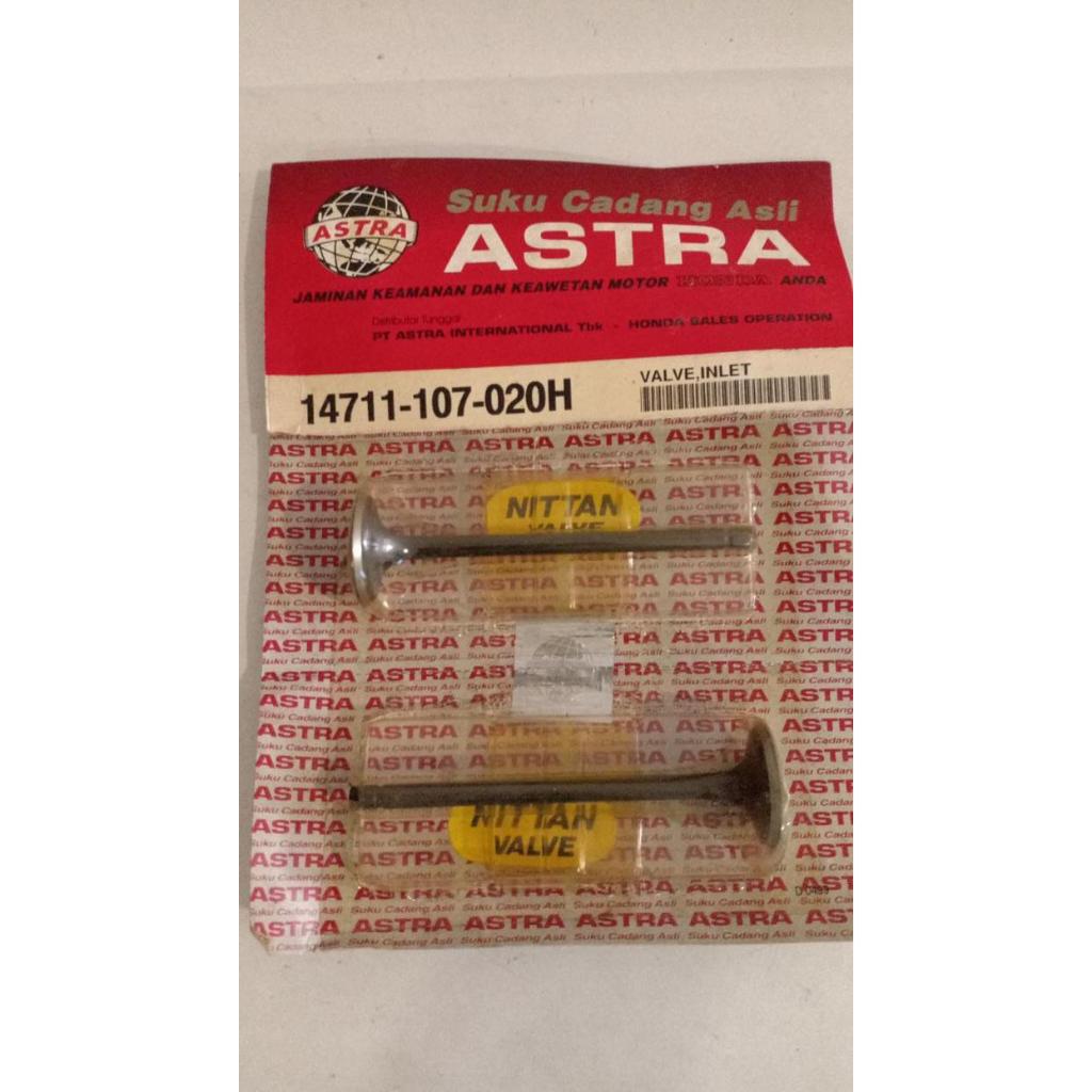 Klep Valve Inlet GL 100 Platina/CB100 K3/GL Max Platina (14711-107-020H)