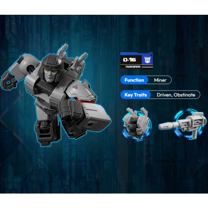 BLOKEES TRANSFORMERS GALAXY VERSION 07 TRANSFORMERS ONE WAVE 2 D-16