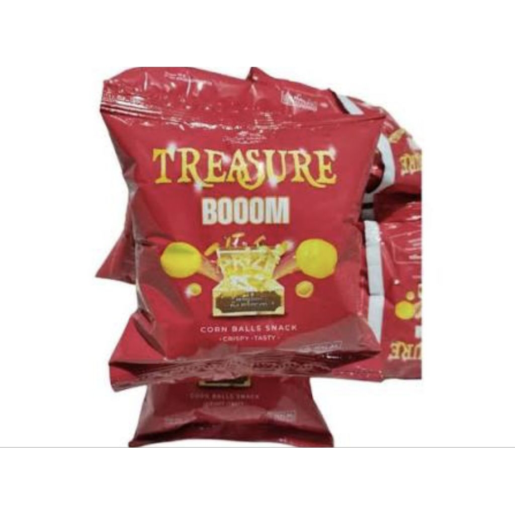 

Snack viral berhadiah merk TREASURE BOOM