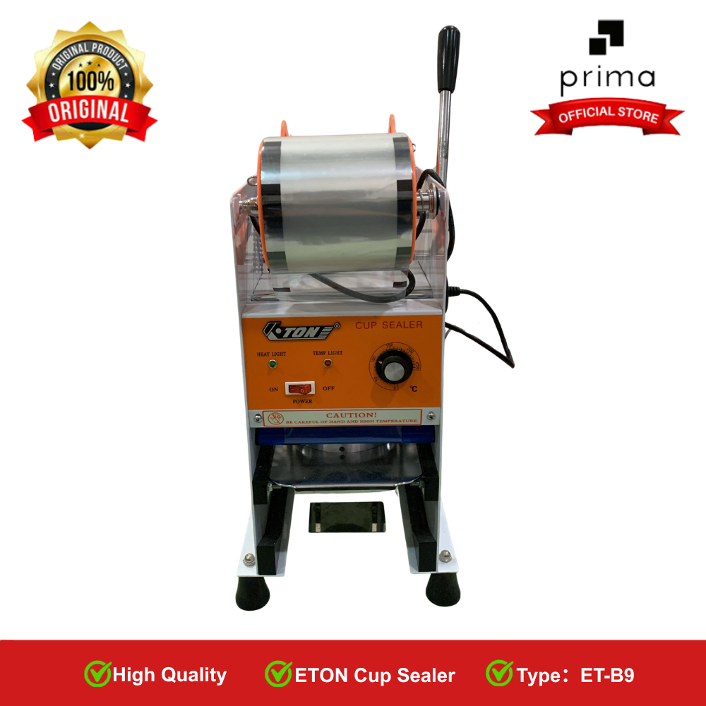 Mesin Cup Sealer Semi Otomatis Produksi Segel Kemasan ET B9 Second