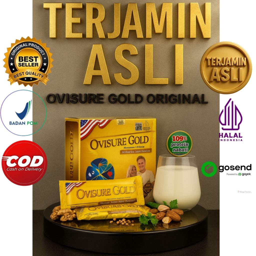 

OVISURE KEMASAN TERBARU TH 2025 - OVISURE GOLD USA SUSU UNTUK TULANG DAN SENDI