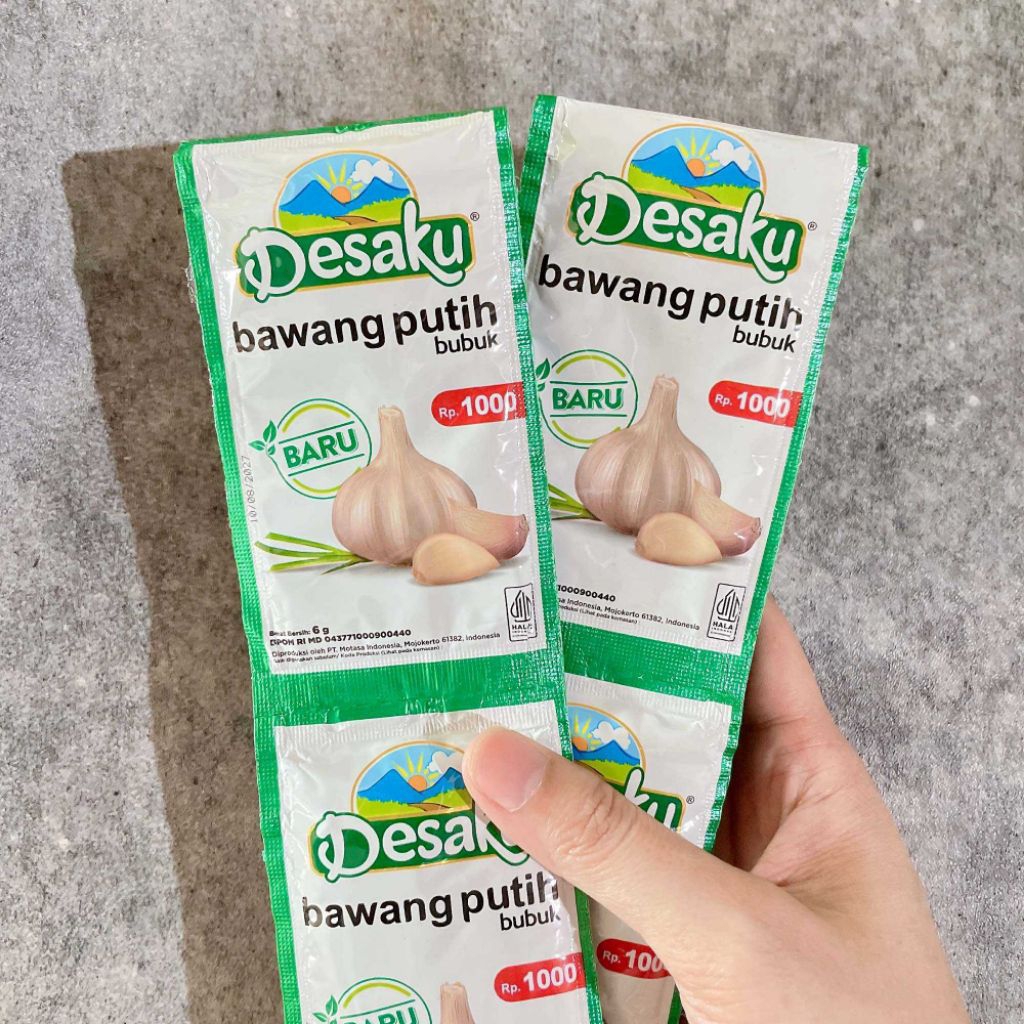 

Desaku bawang putih bubuk 1 renceng