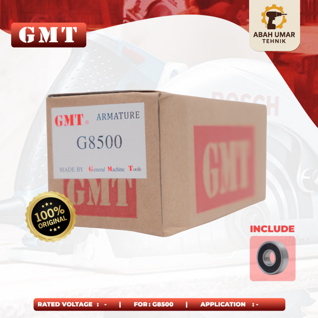 GMT Armature G8500 100% ORIGINAL | Angker Mesin Gerinda Tangan 4" | Include Bearing | Kuat & Awet