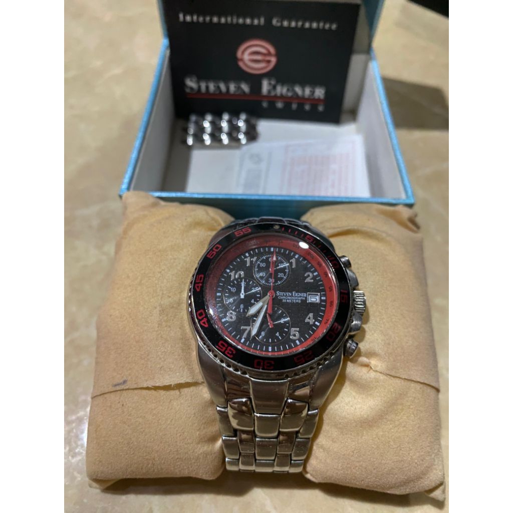 Jam Tangan Pria Preloved Steven Eigner