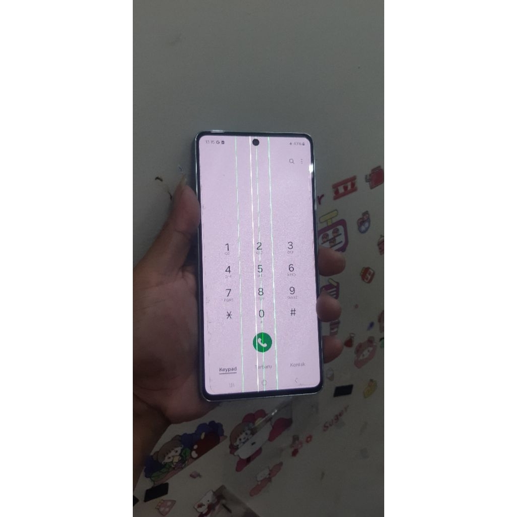 LCD Samsung A73 Ori copotan