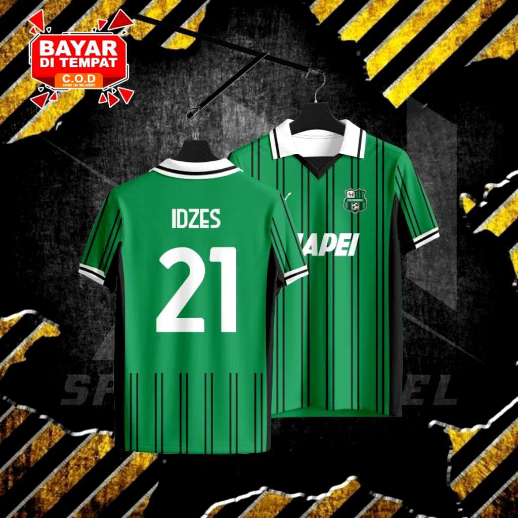 JERSEY SASSUOLO HOME 25/26 EDITION SPESIAL IDZES GRATIS NAMA DAN NOMOR PUNGGUNG