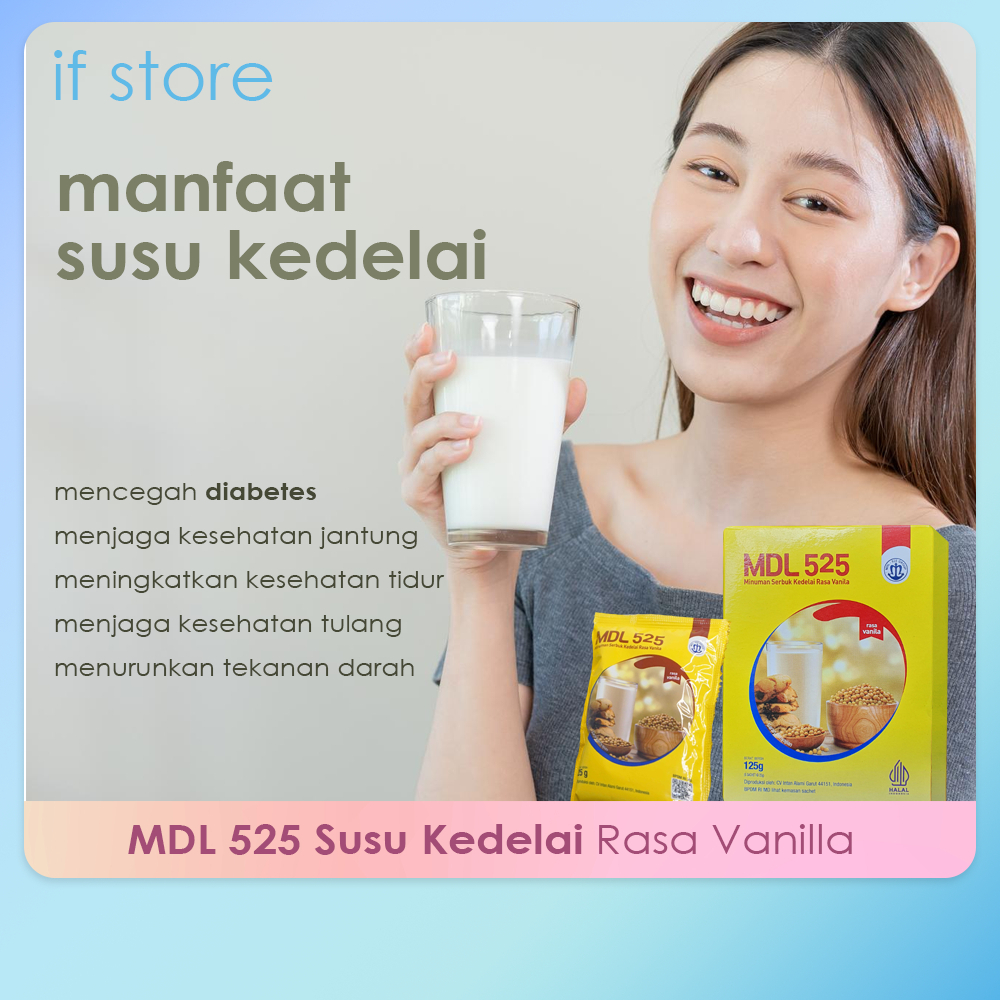 usu bubuk kedelai Instan New MDL525 | Mandala 525 Kemasan Sachet