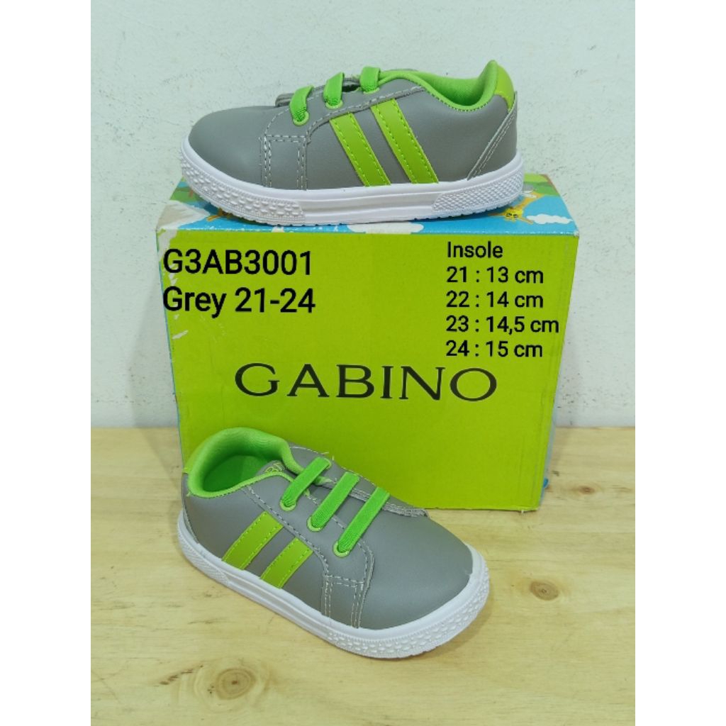 (Size 21-23) SEPATU ANAK LAKI GABINO BY BUCCHERI